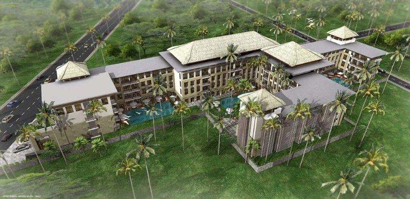 Grand Kuta Hotel And Residence Легиан Экстерьер фото